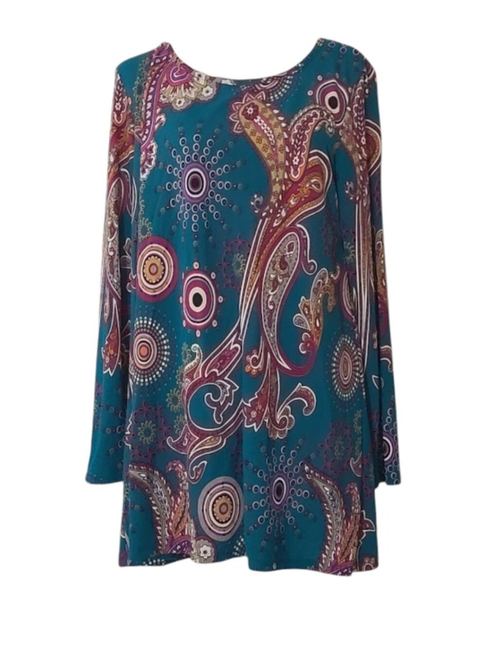 R. Rouge Paisley Dress XL